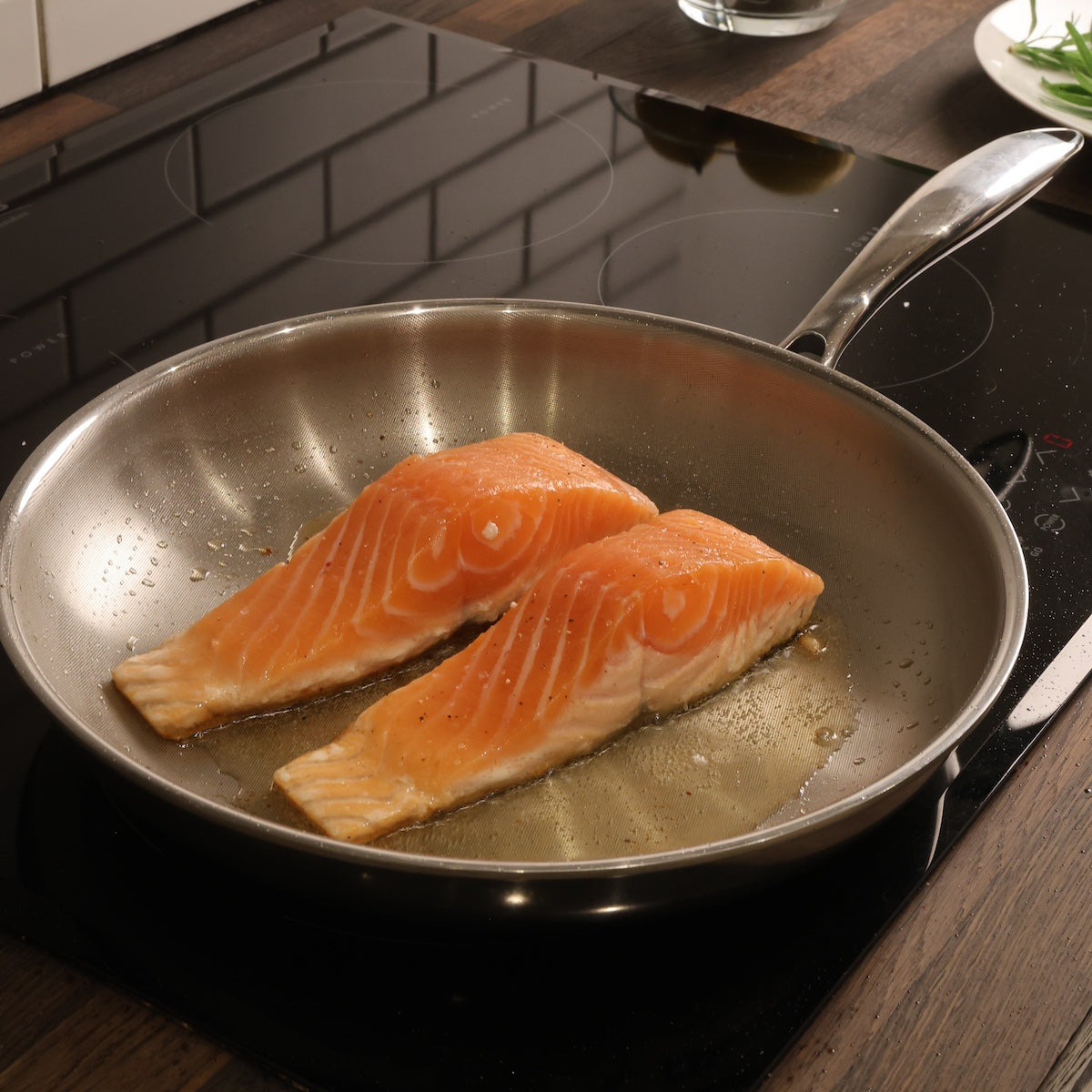 Naturlig Non-stick stekpanna utan PFAS 28cm