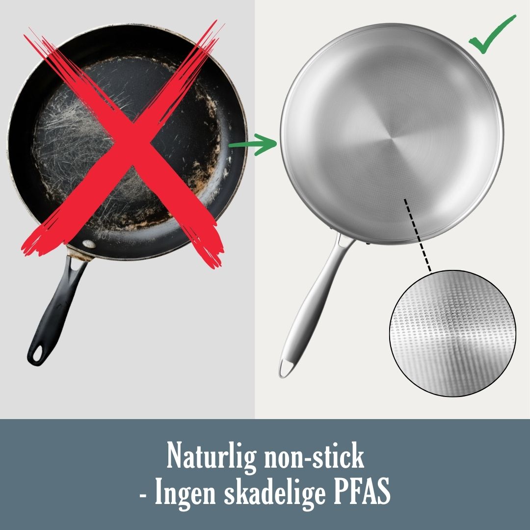 Lotus Cookware stegepande 28cm uden PFAS